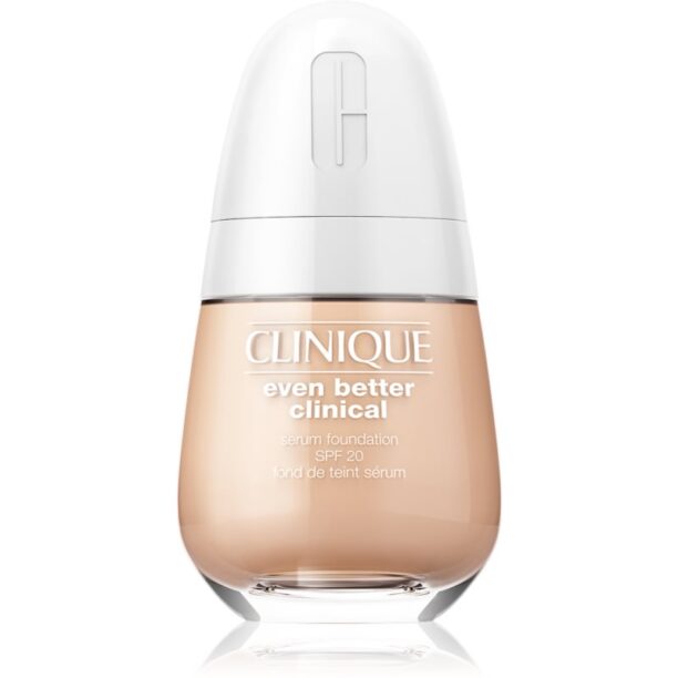 Clinique Even Better Clinical Serum Foundation SPF 20 machiaj de îngrijire SPF 20 culoare CN 08 Linen 30 ml