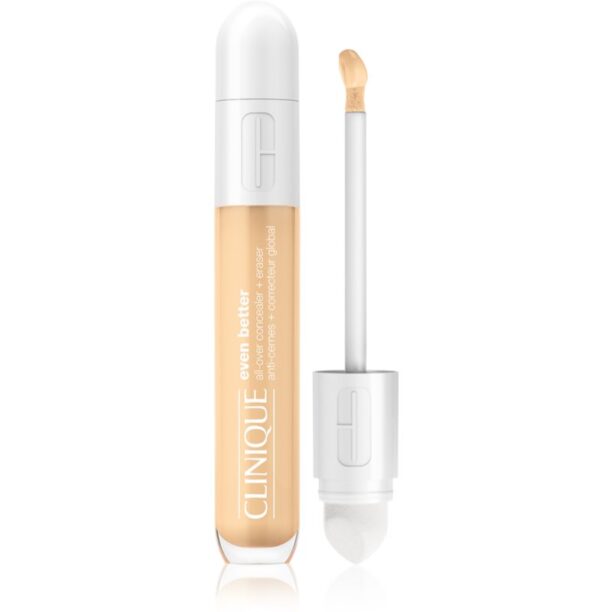 Clinique Even Better™ All-Over Concealer + Eraser corector culoare CN 08 Linen 6 ml preţ