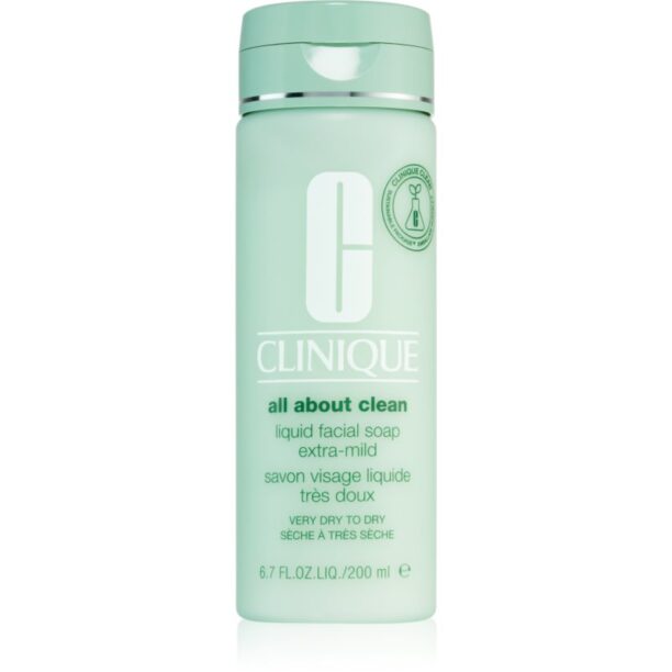 Clinique Liquid Facial Soap Extra-Mild săpun lichid uscata si foarte uscata 200 ml