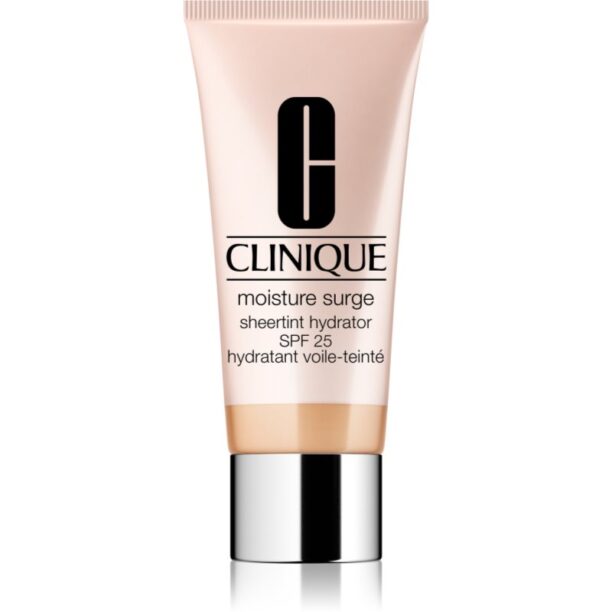 Clinique Moisture Surge™ Sheertint Hydrator SPF 25 cremă hidratantă nuanțatoare SPF 25 culoare Universal Light 40 ml preţ