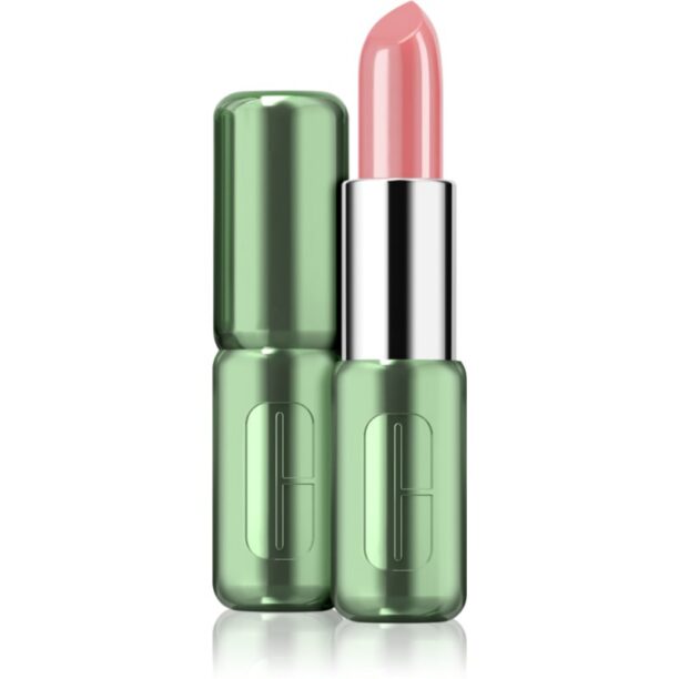 Clinique Pop™ Longwear Lipstick Shine ruj strălucitor culoare Cup of Cream 3.9 g