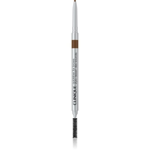 Clinique Quickliner for Brows creion sprâncene precise culoare Deep Brown 0