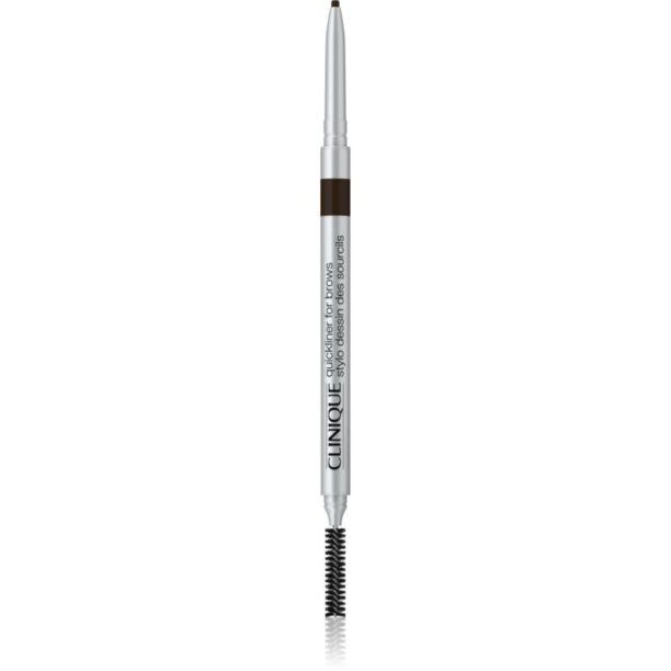 Clinique Quickliner for Brows creion sprâncene precise culoare Ebony 0