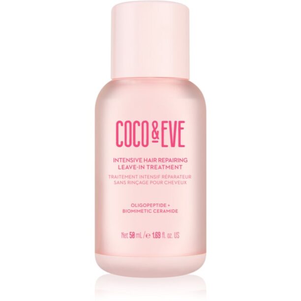 Coco & Eve Sweet Repair Intensive Hair Repairing Leave-in Treatment balsam pentru regenerarea părului pentru par deteriorat si vopsit 50 ml preţ