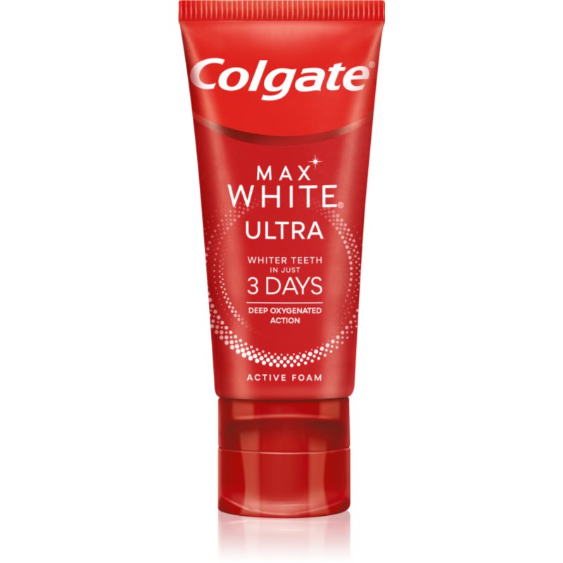 Colgate Max White Ultra Active Foam pasta de dinti cu efect innalbitor 50 ml preţ