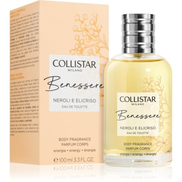 Cumpăra Collistar Benessere Neroli and Helichrysum Eau de Toilette pentru femei 100 ml