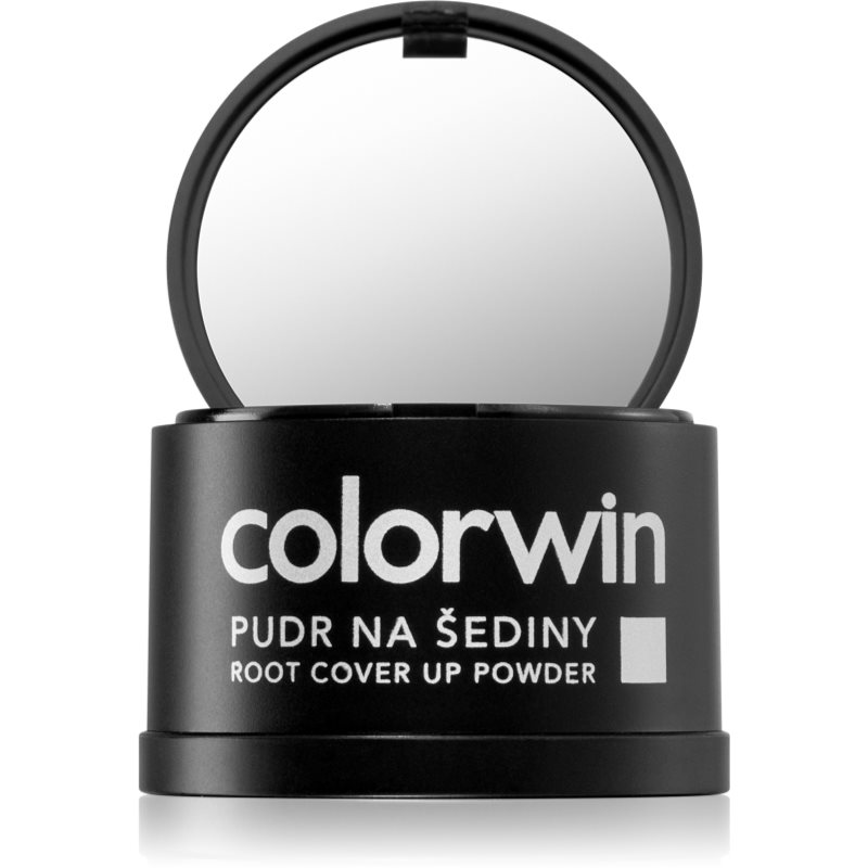 Colorwin Powder pudră pentru păr pentru volum și acoperirea firelor albe culoare Black 3