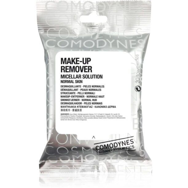 Comodynes Make-up Remover Micellar Solution servetele demachiante pentru piele normala 20 buc