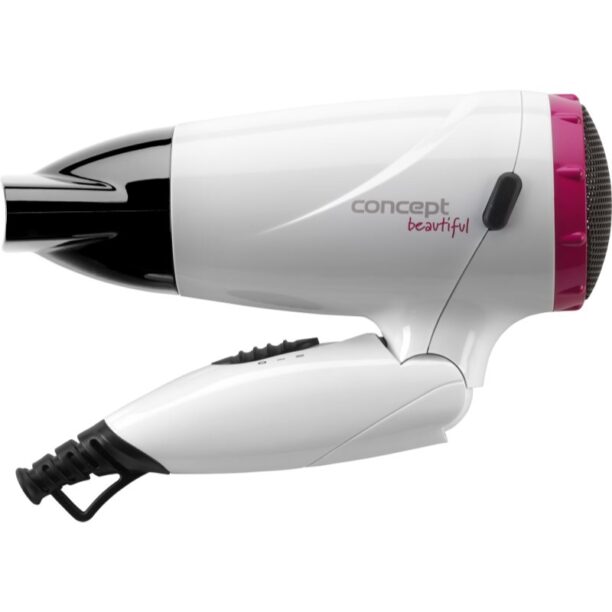 Preţ Concept Beautiful uscator de par White + Pink 1 buc