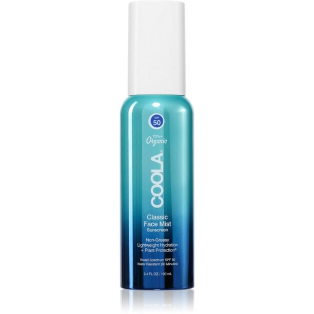 Coola Classic spray bronzant pentru față SPF 50 100 ml