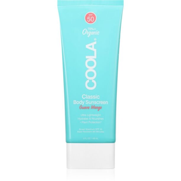 Coola Guava Mango crema de corp pentru protectie solara SPF 50 148 ml