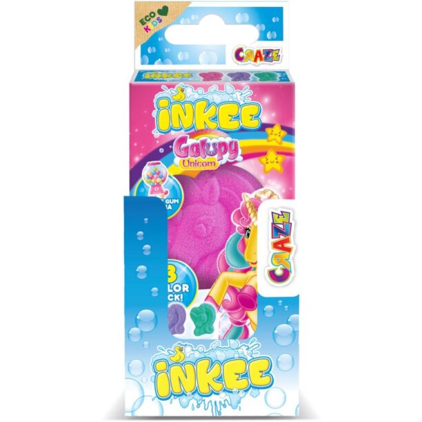 Craze INKEE Galupy Unicorn bombă de baie pentru copii 3x15 g preţ