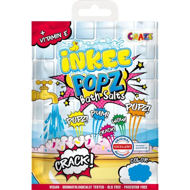 Craze INKEE Popz Bath Salts sare de baie colorantă 10 g