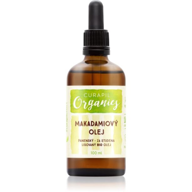 Curapil Organics Macadamia oil ulei în calitate bio 100 ml