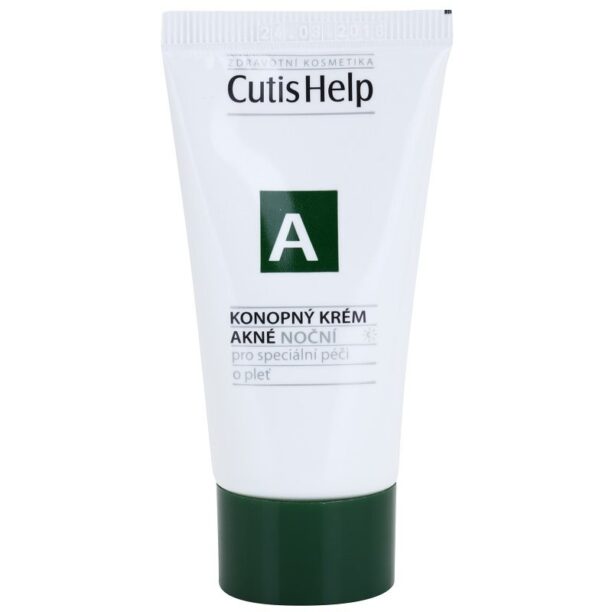 CutisHelp Health Care A - Acne crema de noapte de canepa pentru ten acneic 30 ml preţ