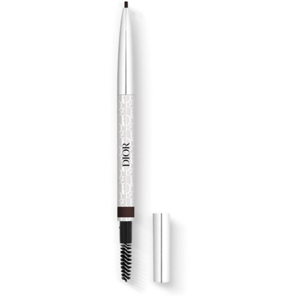 DIOR Diorshow Brow Styler creion pentru sprancene cu pensula culoare 05 Black 0