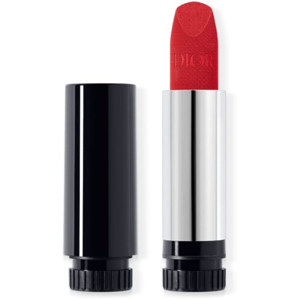 DIOR Rouge Dior The Refill ruj cu persistenta indelungata rezervă culoare 764 Rouge Gipsy Velvet 3