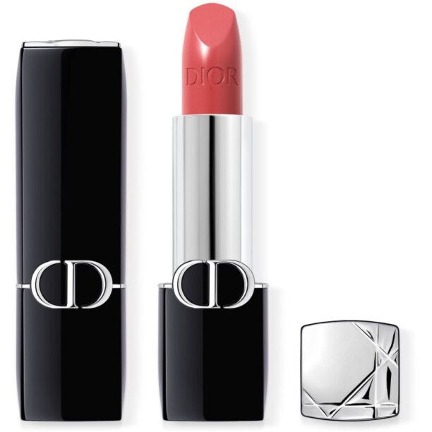 DIOR Rouge Dior ruj cu persistenta indelungata reincarcabil culoare 458 Paris Satin 3