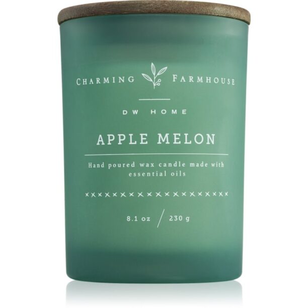 DW Home Charming Farmhouse Apple Melon lumânare parfumată 230 g