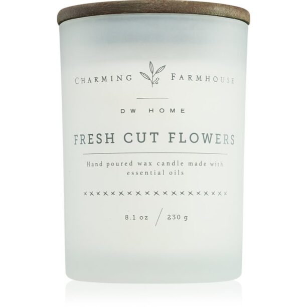 DW Home Charming Farmhouse Fresh Cut Flowers lumânare parfumată 230 g