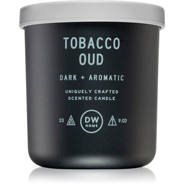 DW Home Text Tobacco Oud lumânare parfumată 255 g