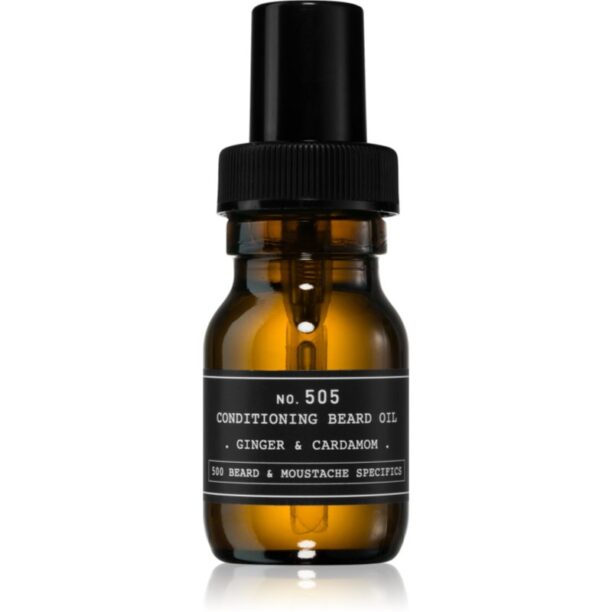 Depot No. 505 Conditioning Beard Oil ulei pentru barba Ginger & Cardamom 30 ml preţ