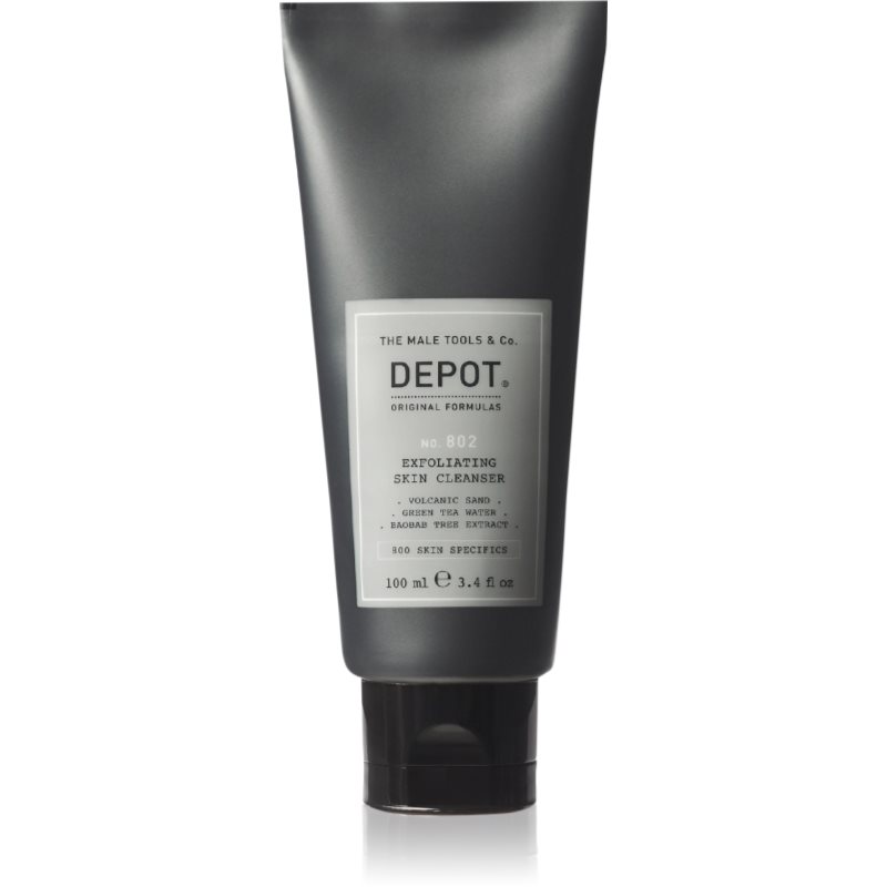 Depot No. 802 Exfoliating Skin Cleanser gel exfoliant de curatare pentru barbati 100 ml preţ