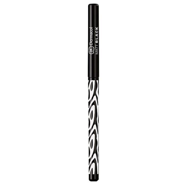 Dermacol Black Sensation Matt Black eyeliner khol black 0.35 g preţ