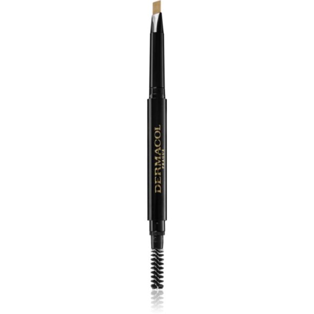 Dermacol Eyebrow Perfector creion pentru sprancene cu pensula culoare 01 3 g