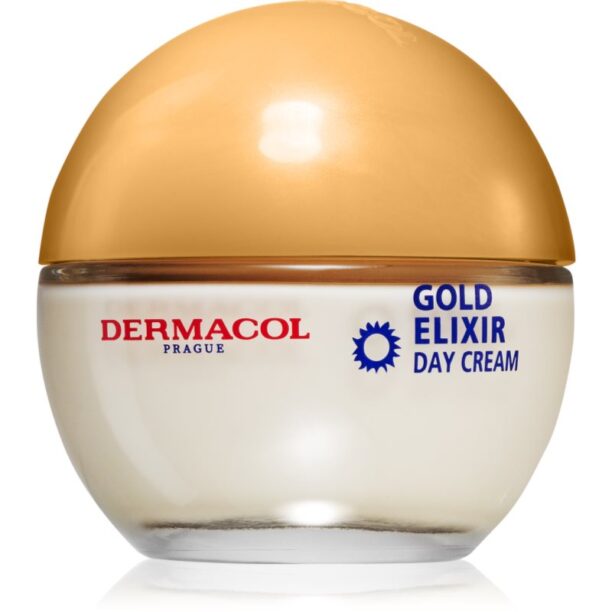 Dermacol Gold Elixir crema de zi anti-aging cu caviar 50 ml preţ