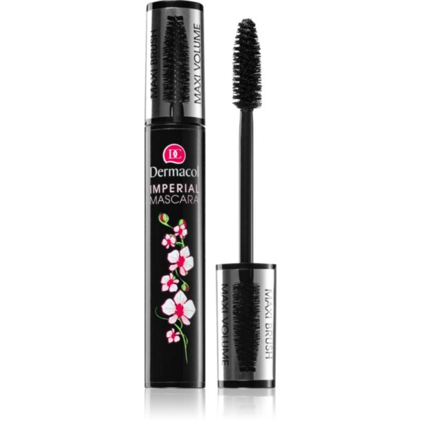 Dermacol Imperial Maxi Volume & Length mascara pentru alungire Black 13 ml preţ