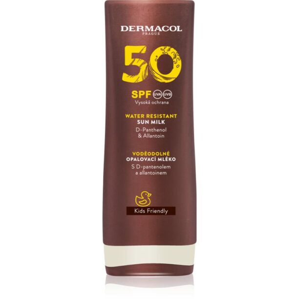 Dermacol Sun Water Resistant lapte de corp pentru soare rezistent la apa SPF 50 200 ml