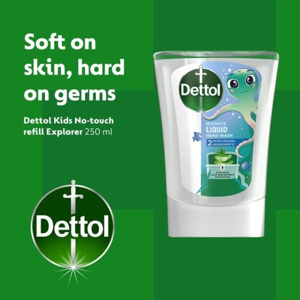 Preţ Dettol Soft on Skin Kids Explorer Power rezervă pentru dozator de săpun cu senzori