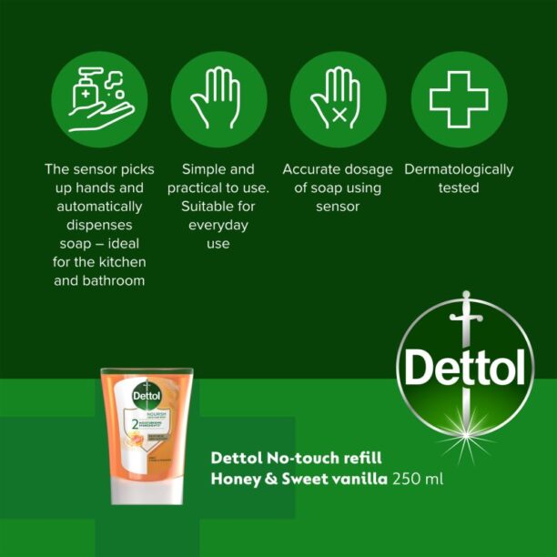 Cumpăra Dettol Soft on Skin Kids No-Touch Refill rezervă pentru dozator de săpun cu senzori