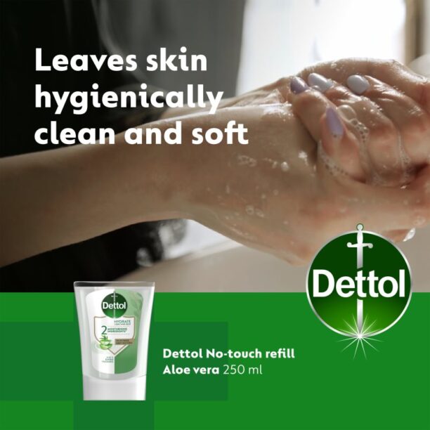 Dettol Soft on Skin Set rezervă pentru dozator de săpun cu senzori