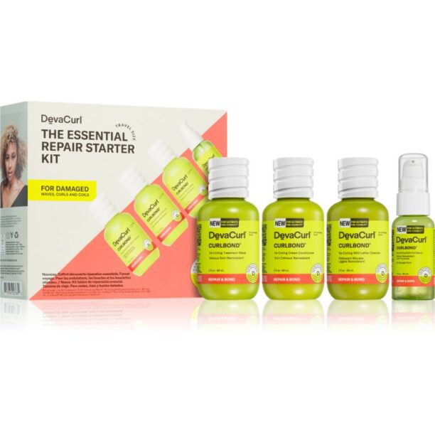 DevaCurl The Essential Repair Starter Kit Seturi pentru voiaj pentru par deteriorat