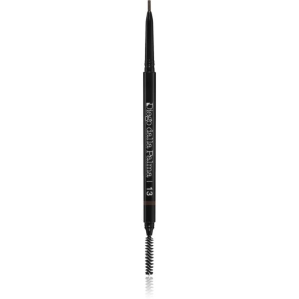 Diego dalla Palma High Precision Brow creion sprâncene precise rezistent la apa culoare 13 Charcoal Brown 0