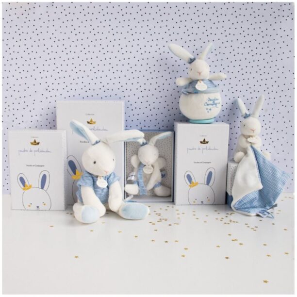 Preţ Doudou Gift Set Bunny Rabbit set cadou pentru nou-nascuti si copii Bunny Sailor 1 buc