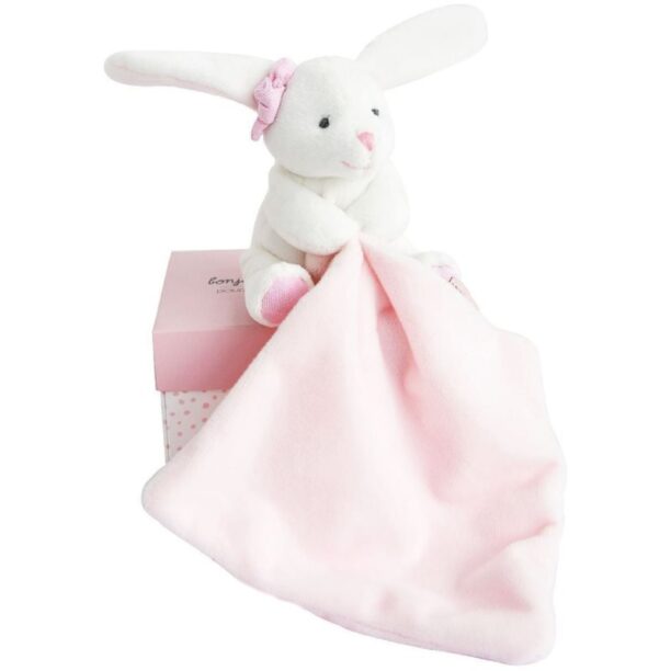 Doudou Gift Set Pink Rabbit set cadou pentru nou-nascuti si copii 1 buc preţ