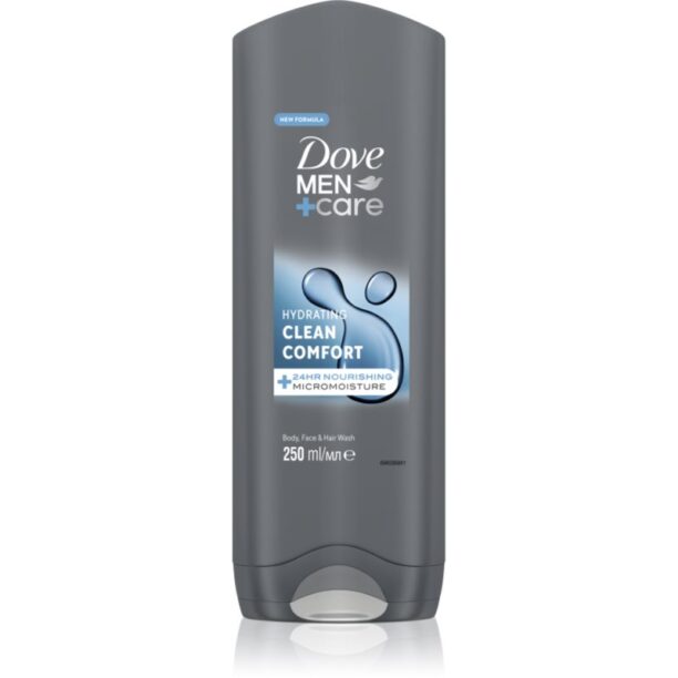 Dove Men+Care Clean Comfort gel de duș 250 ml