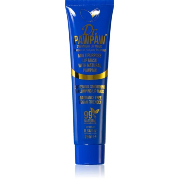 Dr. Pawpaw Overnight mască hidratantă pentru buze pentru noapte 25 ml