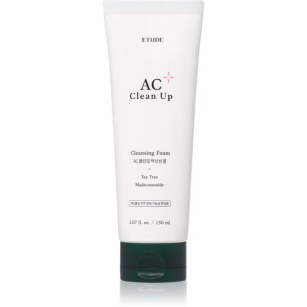 ETUDE AC Clean Up Cleansing Foam spuma de curatat pentru ten acneic 150 ml