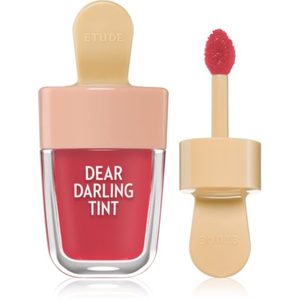 ETUDE Dear Darling Water Gel Tint Ice Cream ruj cu textura de gel culoare #20 OR205 4