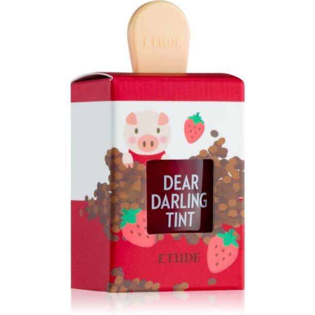 ETUDE Dear Darling Water Gel Tint Ice Cream ruj cu textura de gel culoare #24 RD308 4