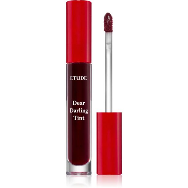 ETUDE Dear Darling Water Gel Tint ruj cu textura de gel culoare #07 PK002 (Plum Red 1602) 5 g preţ