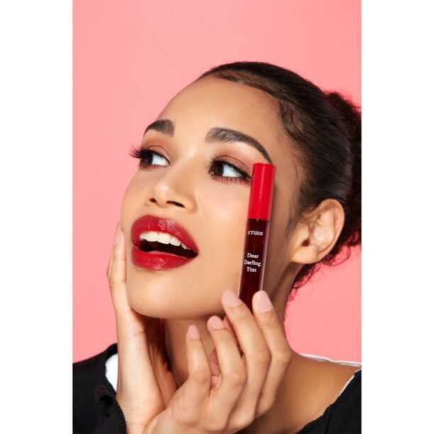 Cumpăra ETUDE Dear Darling Water Gel Tint ruj cu textura de gel culoare #07 PK002 (Plum Red 1602) 5 g