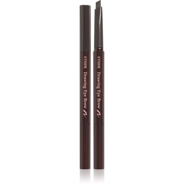 ETUDE Drawing Eye Brow creion pentru sprancene cu pensula culoare #2 Gray Brown 0