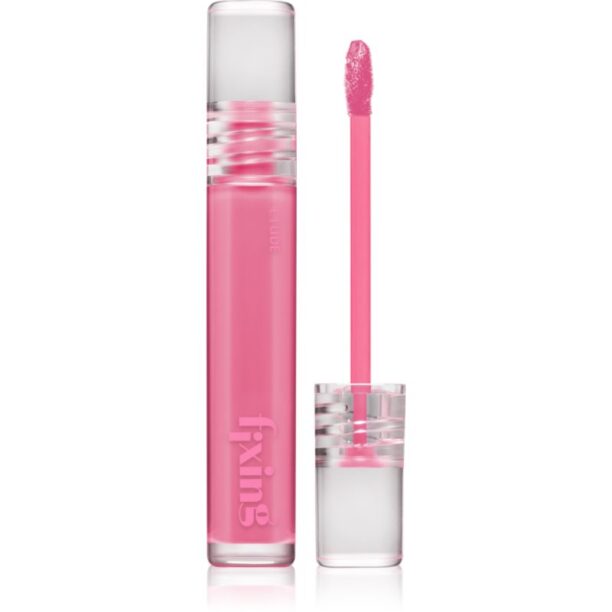 ETUDE Fixing Tint Glow luciu de buze intens pigmentat culoare #07 Cold Fuchsia 3.8 g