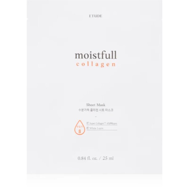 ETUDE Moistfull Collagen mască textilă hidratantă cu colagen 25 ml