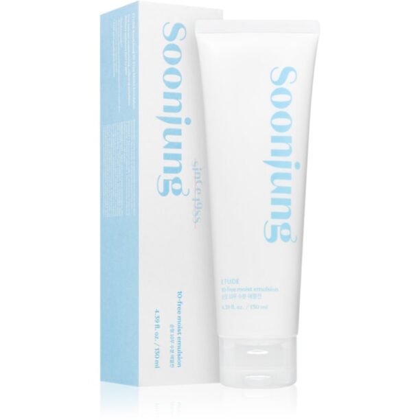 Cumpăra ETUDE SoonJung 10-Free Moist Emulsion emulsie calmanta si hidratanta pentru piele sensibila si iritabila 130 ml